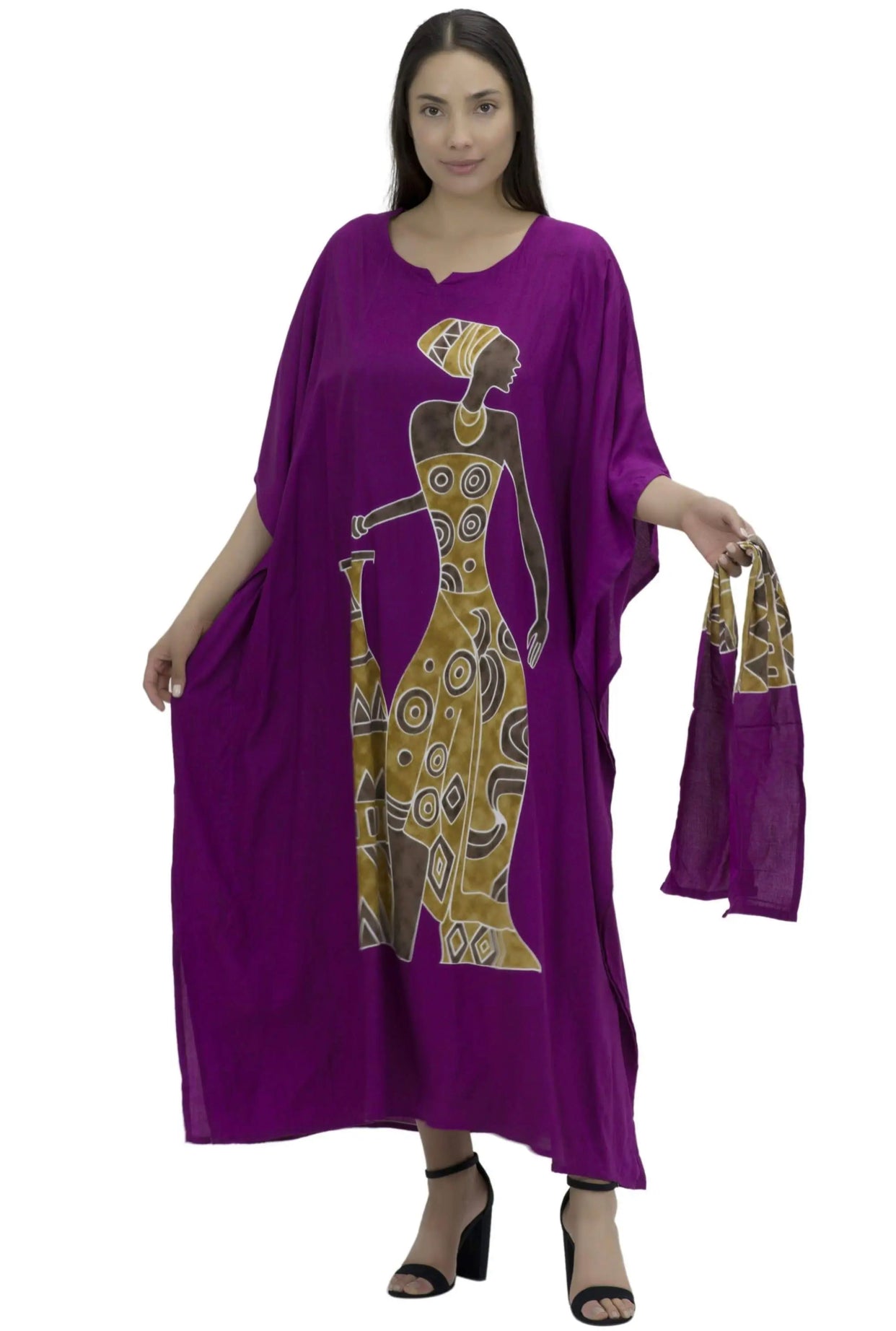 African Print Kaftan