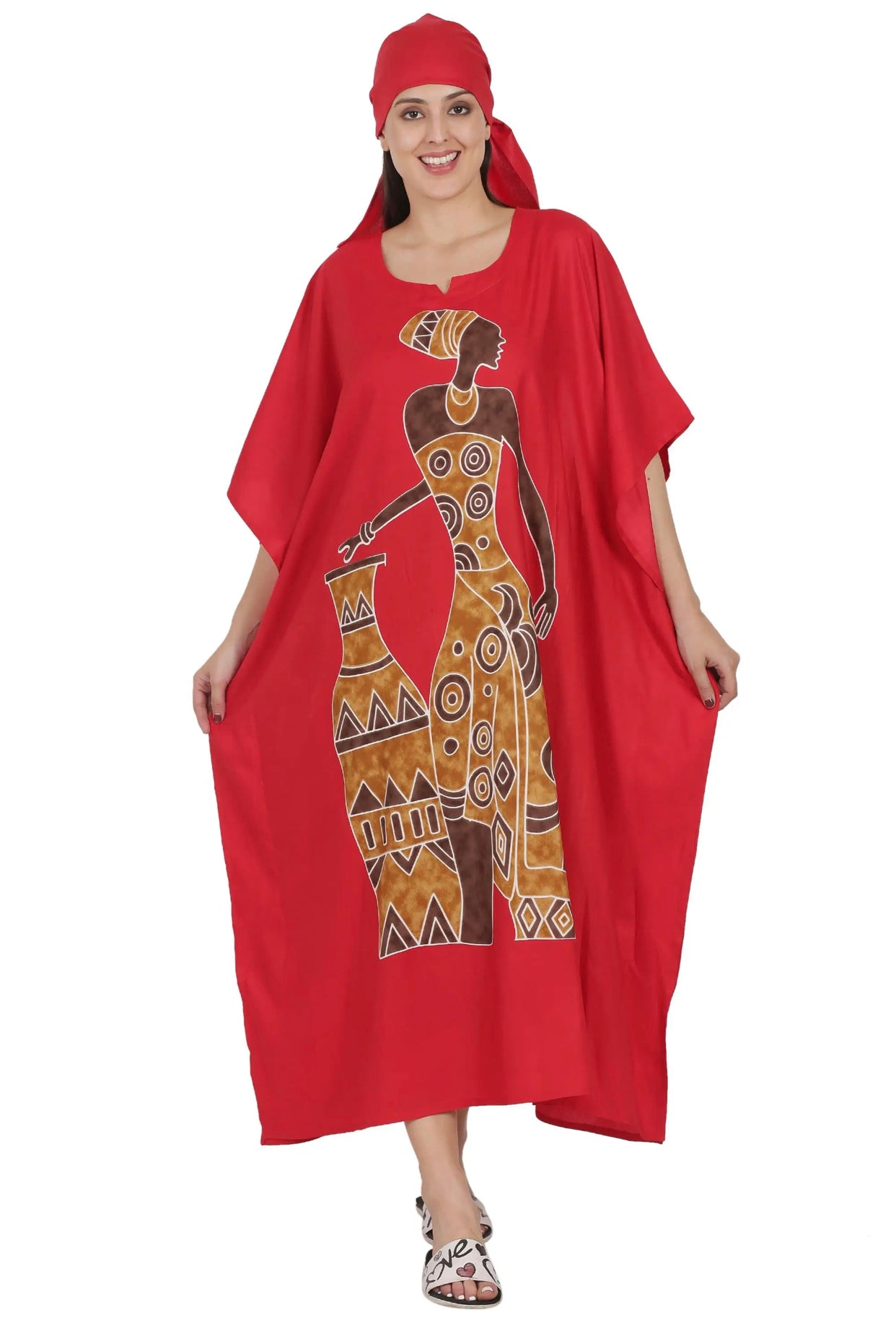 African Print Kaftan