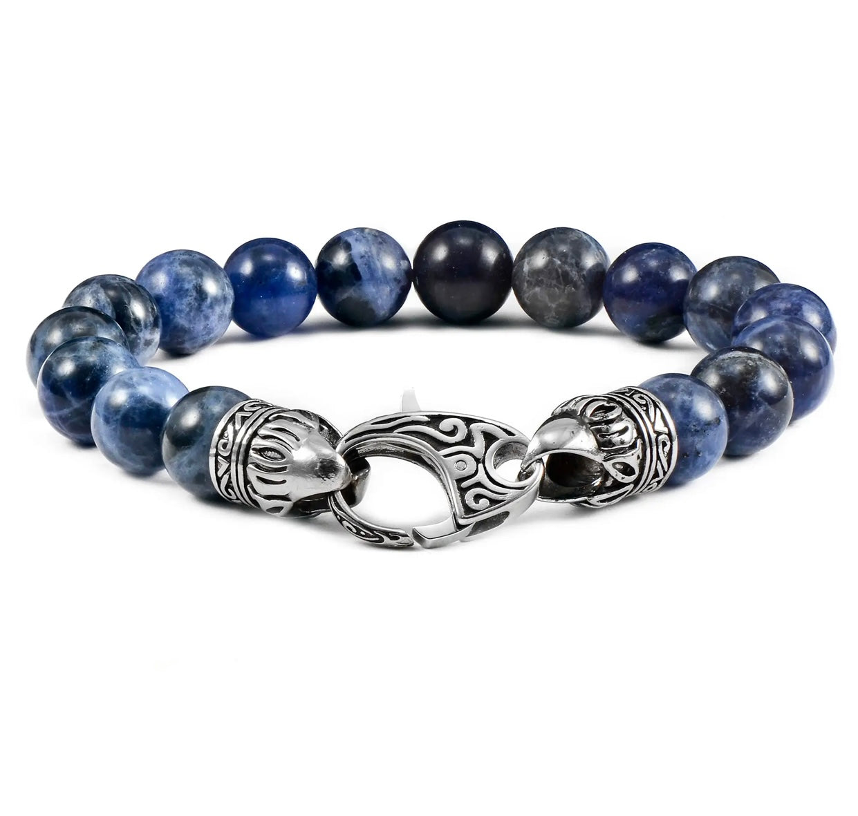 Natural Stone Stainless Steal Bracelet