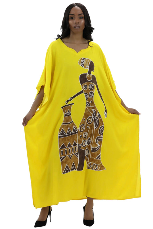 African Print Kaftan