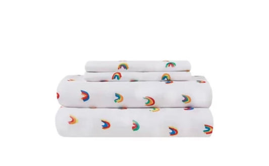 Super Soft Modern Rainbow Southern Home Full Sheet Set