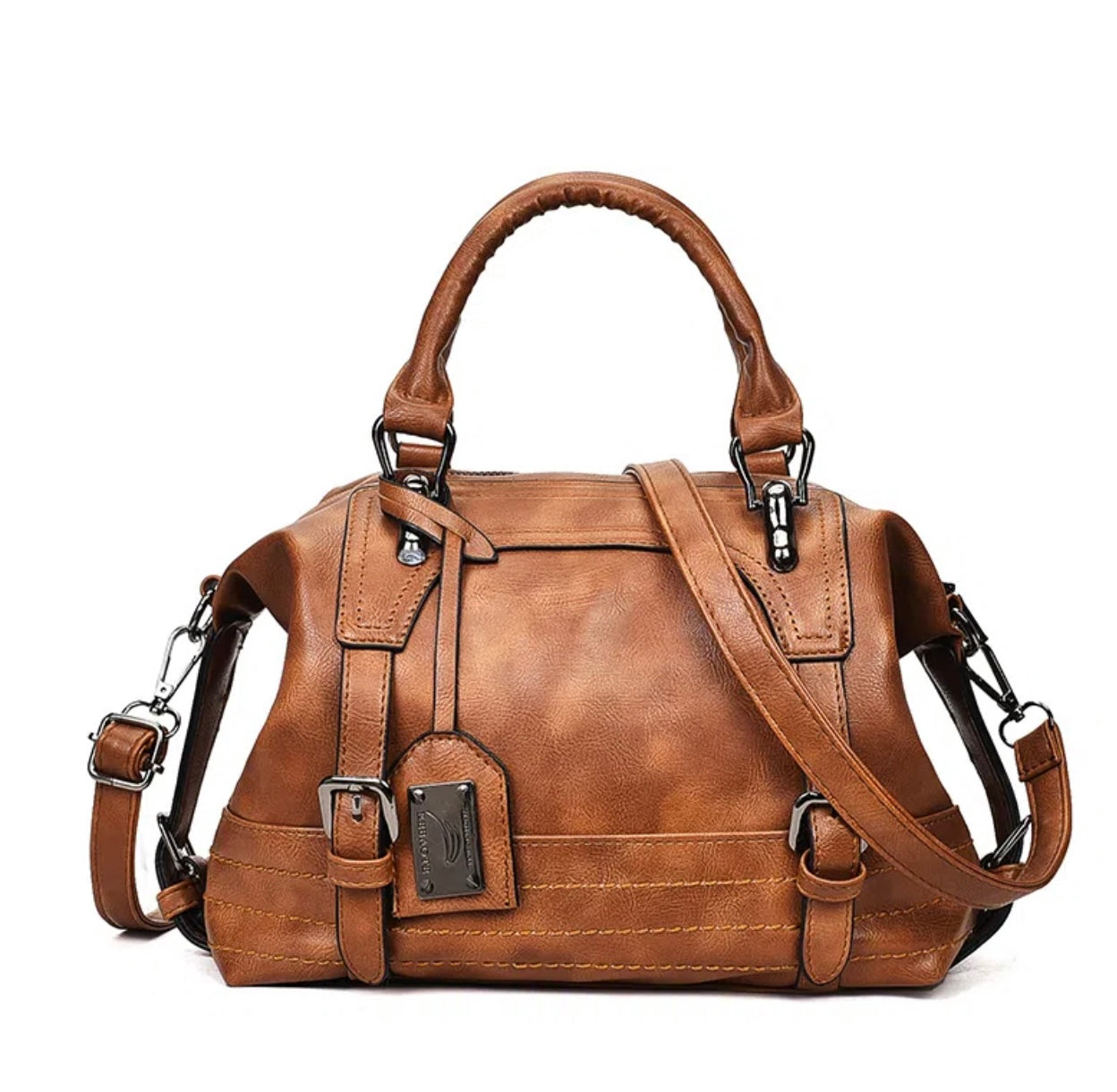 Faux Leather Women's Bag