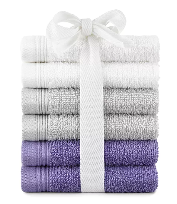 Home Express 6pc Washcloth Set