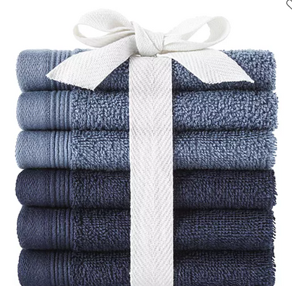 Home Express 6pc Washcloth Set