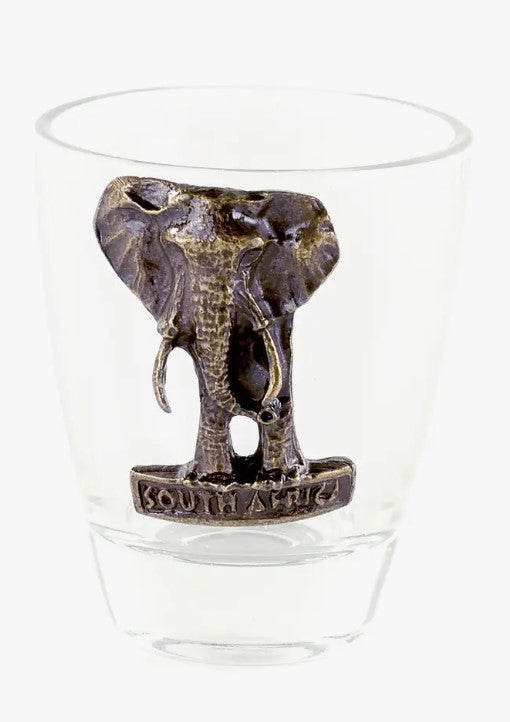 Brass Elephant Shot Glass