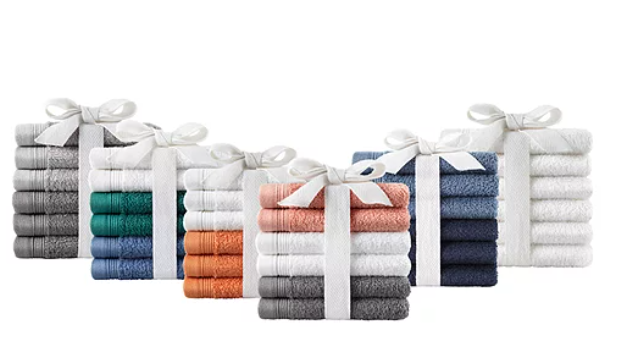 Home Express 6pc Washcloth Set